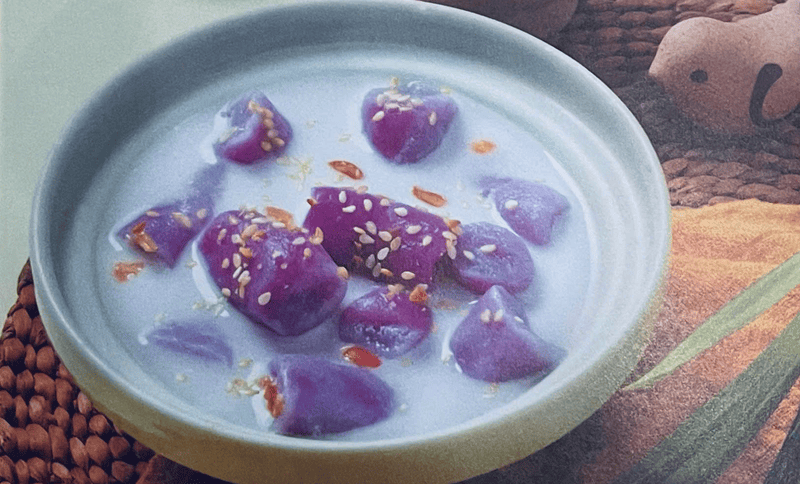 Làm canh chè khoai mỡ dẻo như thế nào?