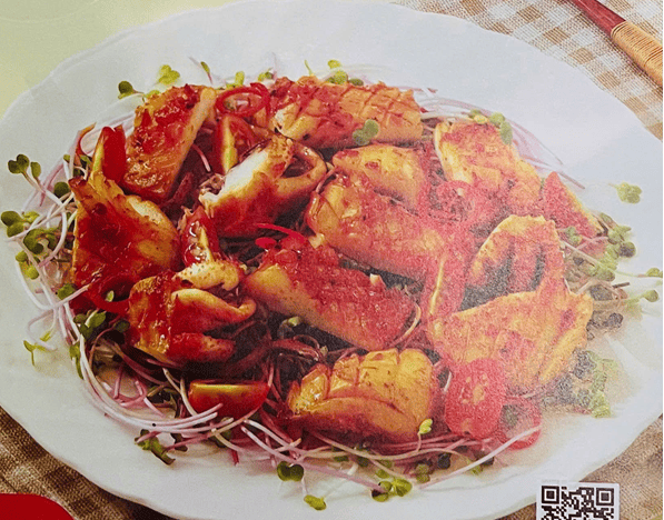 Cách làm món Mực nướng sa tế