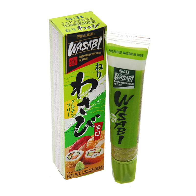 Mù Tạt Xanh SB 43g – Wasabi SB ( tuýp )