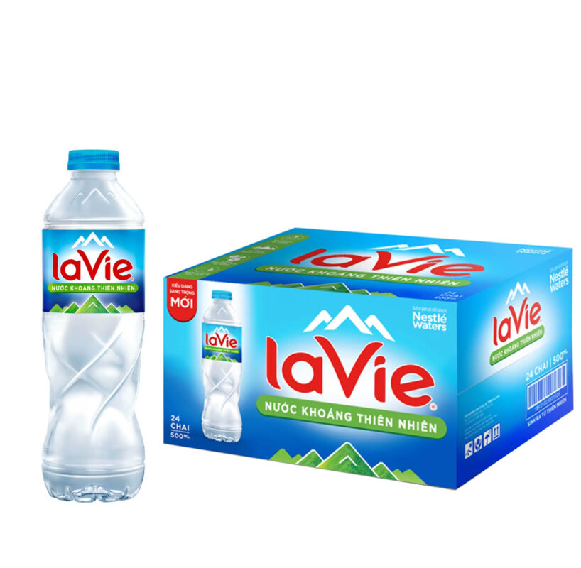 Nước khoáng Lavie thùng 24 chai